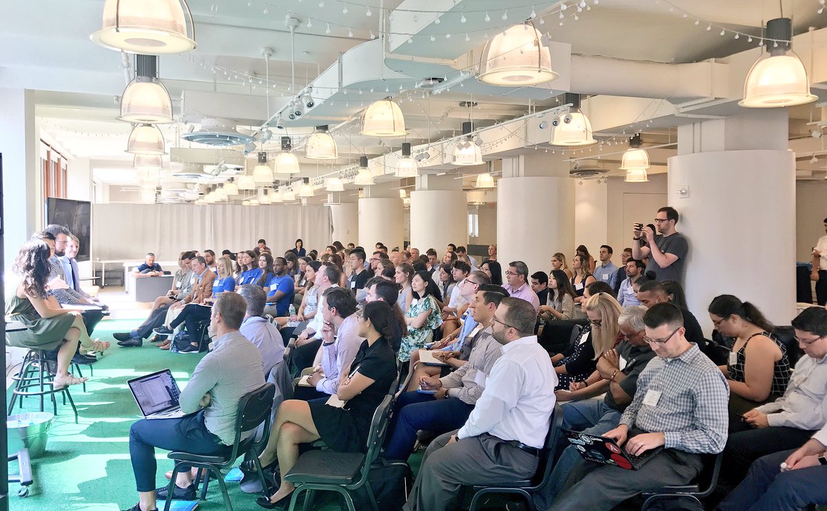 Work_Bench's tweet photo. Our own @jerseejess talking The State of Customer Success in NYC with @dukecass, @TheOGaustin &amp; @CrockerW! #PulseWorldTour https://t.co/ddQnP9TKPL