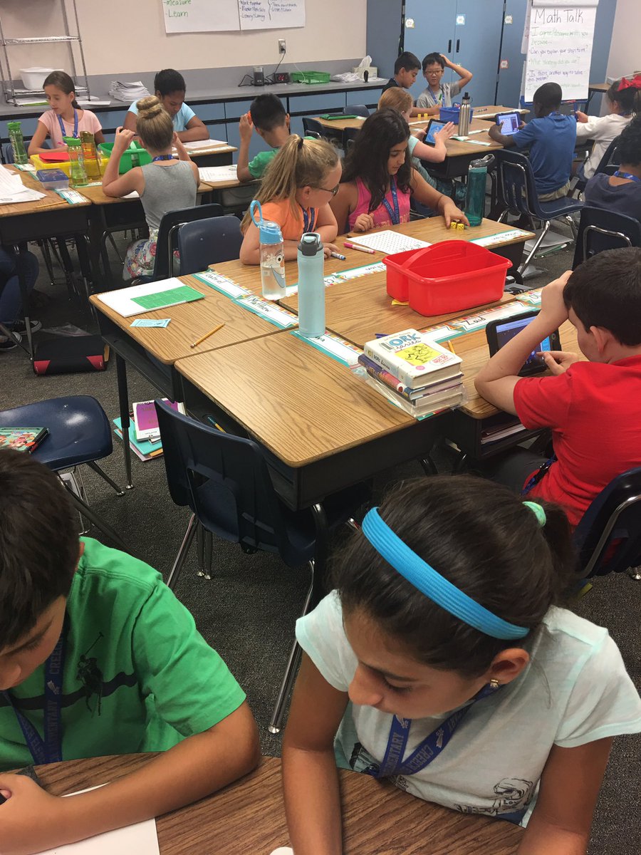 Started math groups today! #guidedmath #creechpride