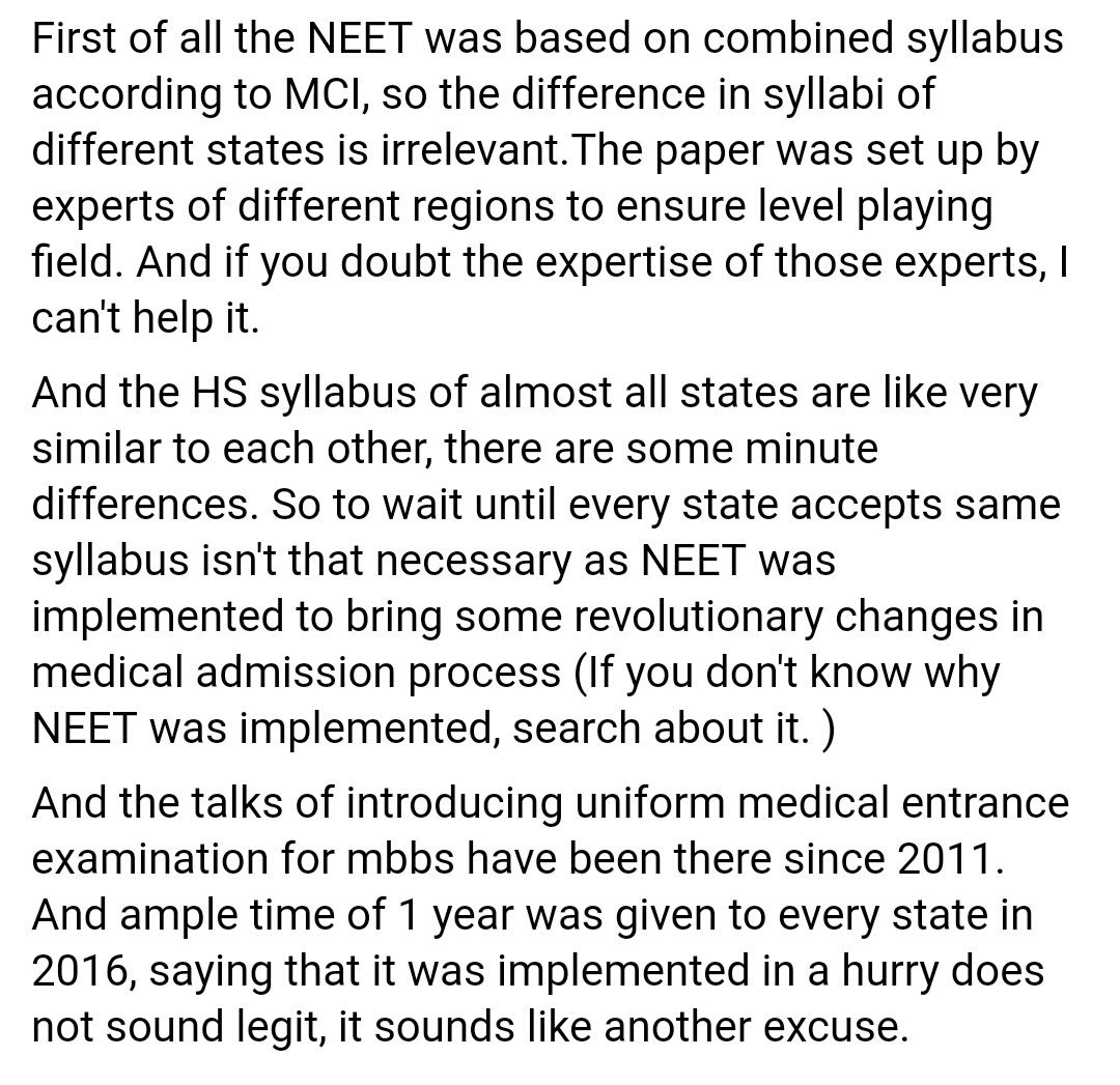 kcolrehs99's tweet photo. @Sunshineegal @BrittoSurenther @mkstalin I guess  I never had a discussion with you on NEET. 
And below is the answer to your 3 questions. https://t.co/gRc250MgBB