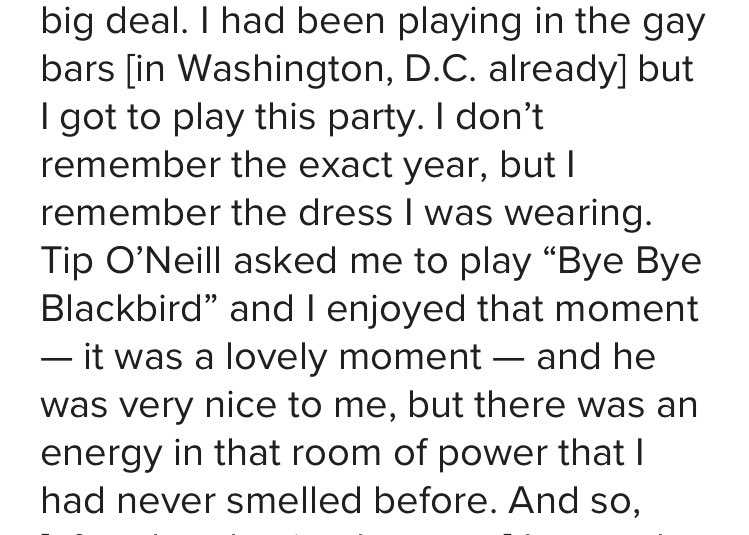 Happy birthday to Love this Tip O\Neill story.  
