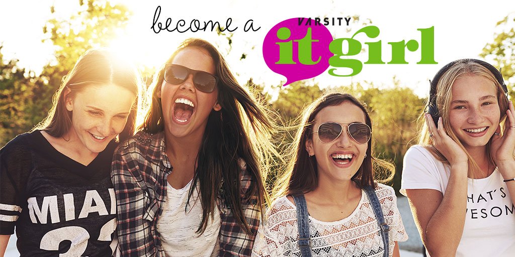We're looking for high school juniors &amp; seniors to join our Varsity It Girl team! Apply here: bit.ly/itgirls17-18