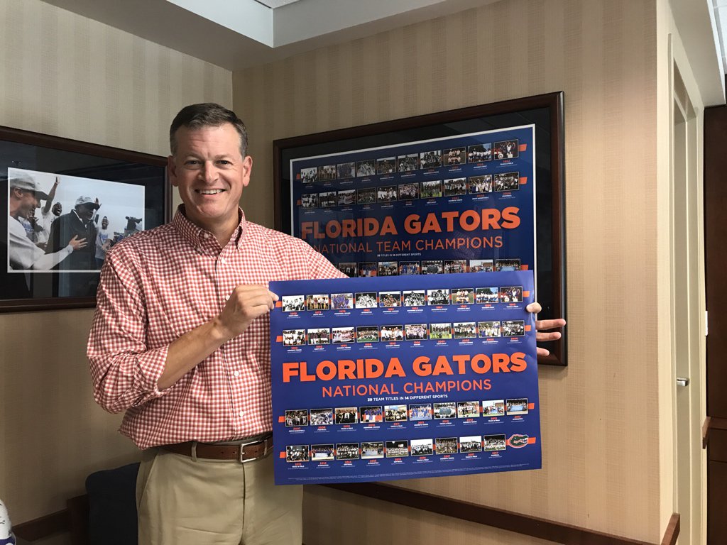 ScottStricklin's tweet image. These were popular, so anyone who RTs this &amp;amp; follows @FloridaGators will be sent their own 🐊NATIONAL CHAMPION poster. #GoGators #WeChomp