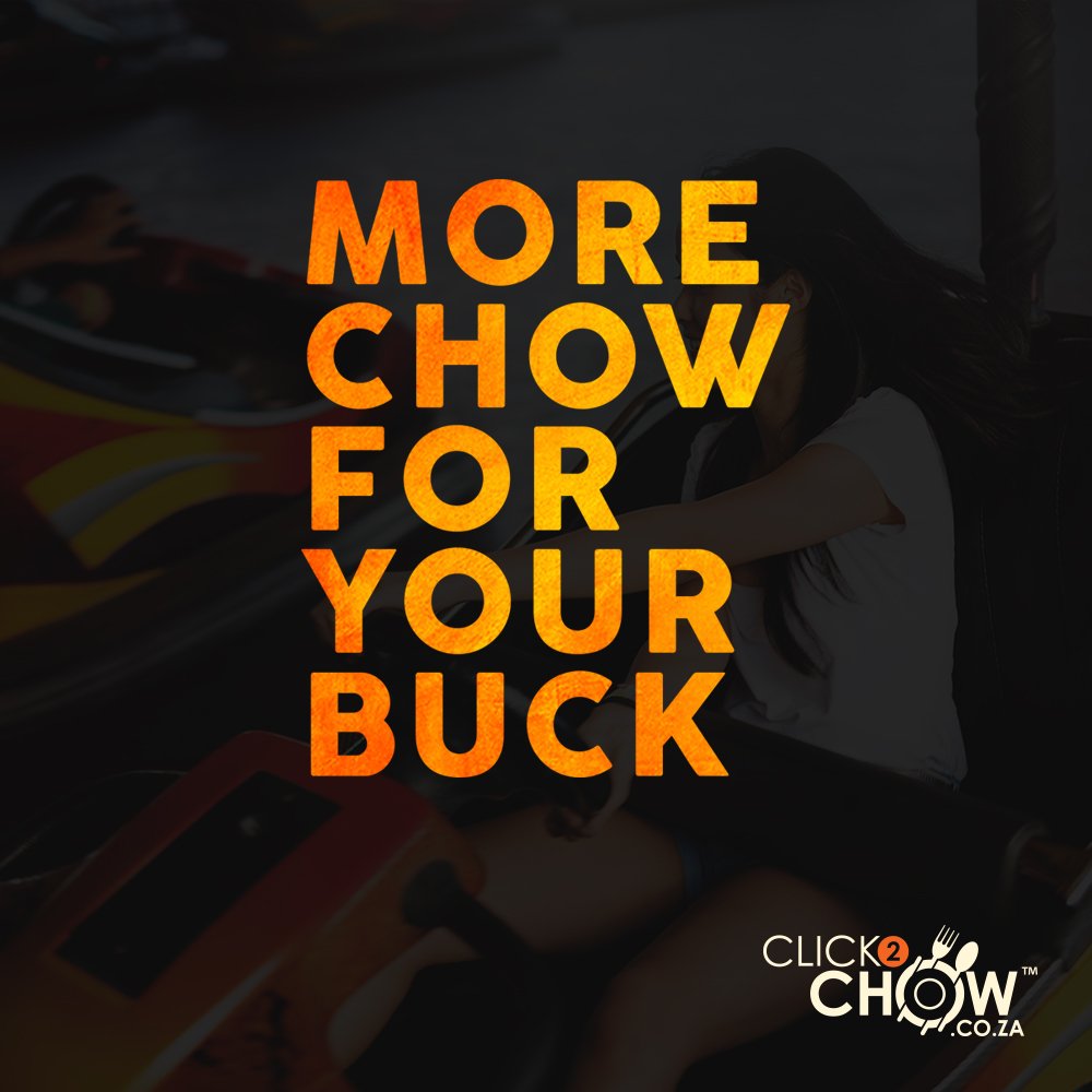 Click2Chow's tweet photo. Skip traffic, get MORE out of your buck, order your favourite chow online. https://t.co/0j5pIhI5YX https://t.co/1sk7ejttiO