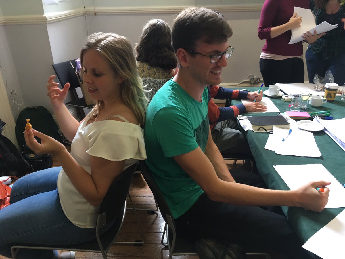 ThinksInsight's tweet photo. Our team honing their communication, listening (and drawing) skills at the #BritainThinks away day https://t.co/jDXzcFcvcQ