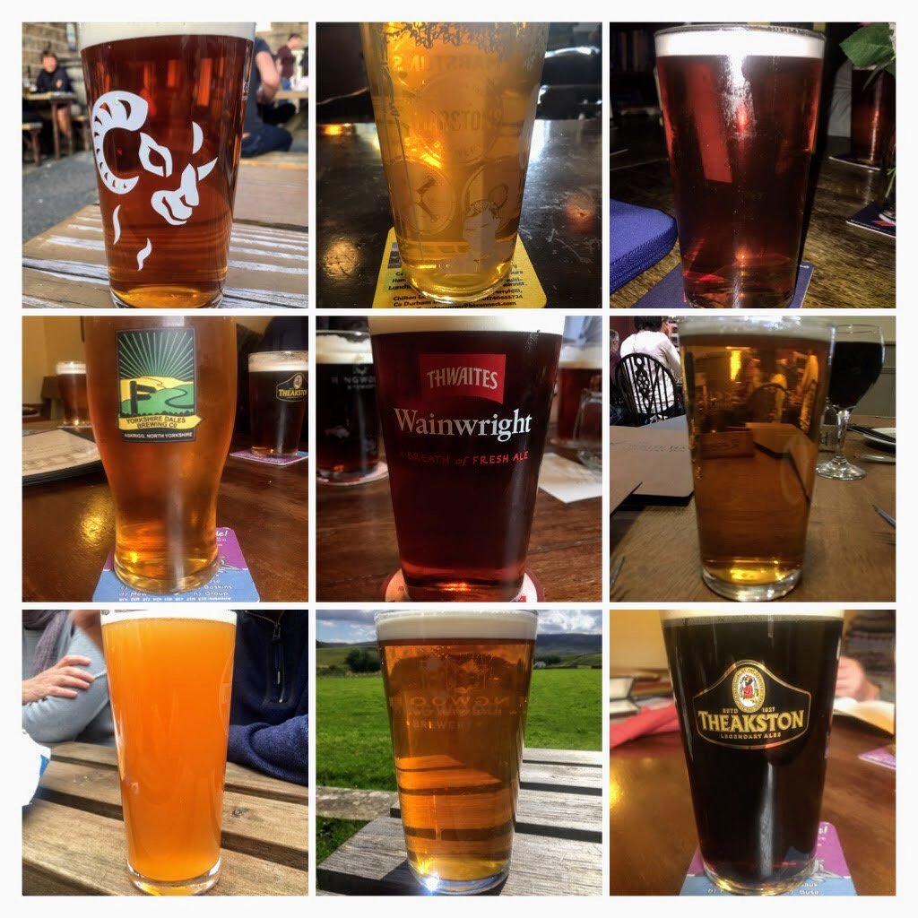 JulianMelloy's tweet photo. Beers of the Pennine Way https://t.co/Mqf28NI0Pn