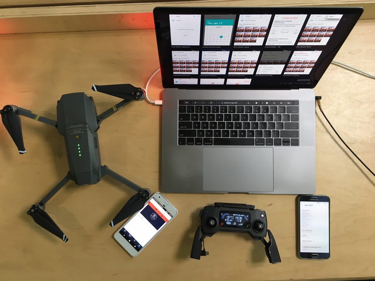 uptechteam's tweet photo. The desk of an Android Developer at UPTech in 2017. 
And what does your desk look like?
.
#uptech #uptechteam #dji #drones #loveandcode https://t.co/u4R0MJg5Fd