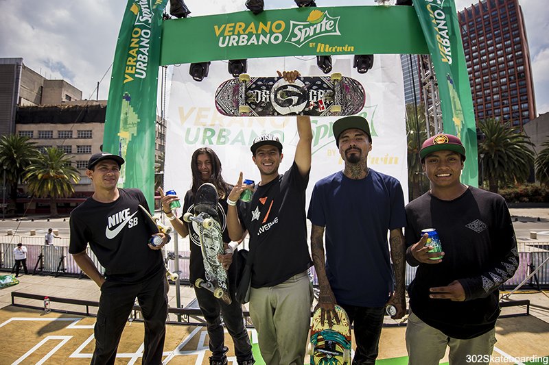 302Skate's tweet photo. Checa la Galería del Verano Urbano Sprite por @RevistaMarvin
👉https://t.co/jPzJHOB4Mt
#nacidospararefrescar #marvininvasion #302COBERTURAS https://t.co/VbUPCllTUm