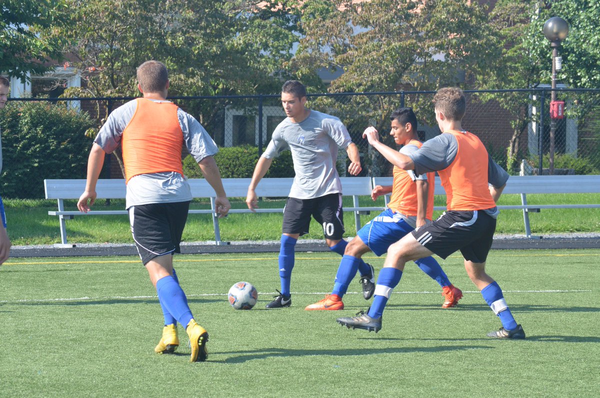 Preseason Week 2017 - <a href="/EmuMensSoccer/">EMU Men's Soccer</a> gets after it on a hot morning. <a href="/EMU_News/">Eastern Mennonite University</a> <a href="/odacathletics/">ODAC</a>
PHOTO ALBUM: facebook.com/pg/Eastern-Men…