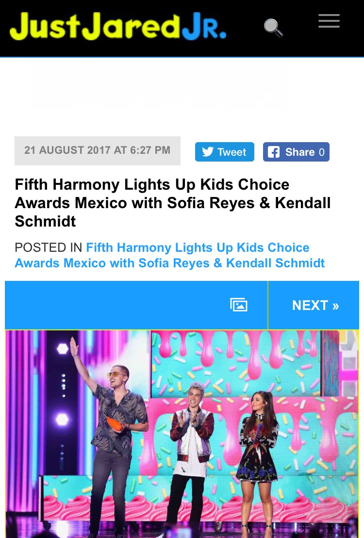 palomahecht's tweet photo. @FifthHarmony @HeffronDrive @SoSofiaReyes los highlights de Los #KCAMexico ✌🏼 Thanks @justjaredjr for the support always @JaredEng https://t.co/6aVEUWH0Xj