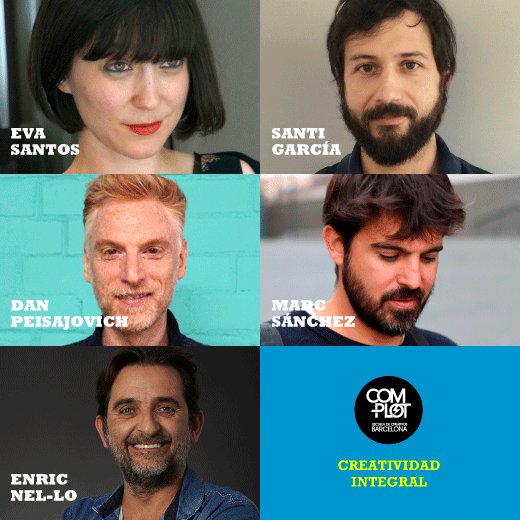 escuelacomplot's tweet photo. Grandes de la creatividad se unen en el Curso de #CreatividadIntegral de Complot para enseñarte todo lo que saben https://t.co/7jI6zEhYQX https://t.co/7jQGVEXygC