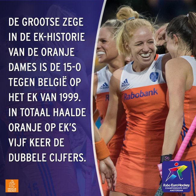 EK-feitje van de dag!

Wat verwacht jij straks van het duel tussen de Oranje Dames en Tsjechië? #ehc2017