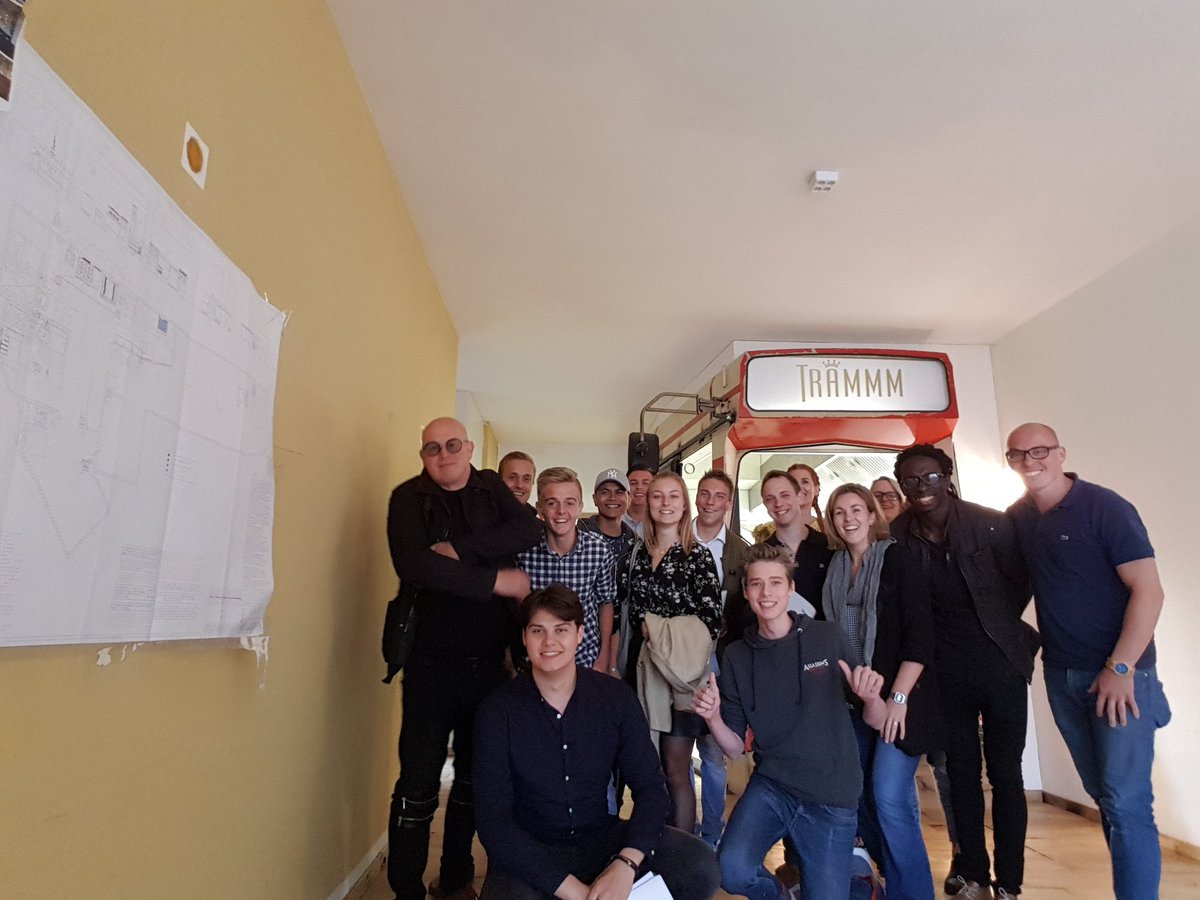 hoftrammm's tweet photo. Kick off meeting met Hoftrammm crew in ons (nog te openen) nieuwe restaurant Trammmhuys aan de Laan van Middenburg in Voorburg! https://t.co/2McOB2yp37