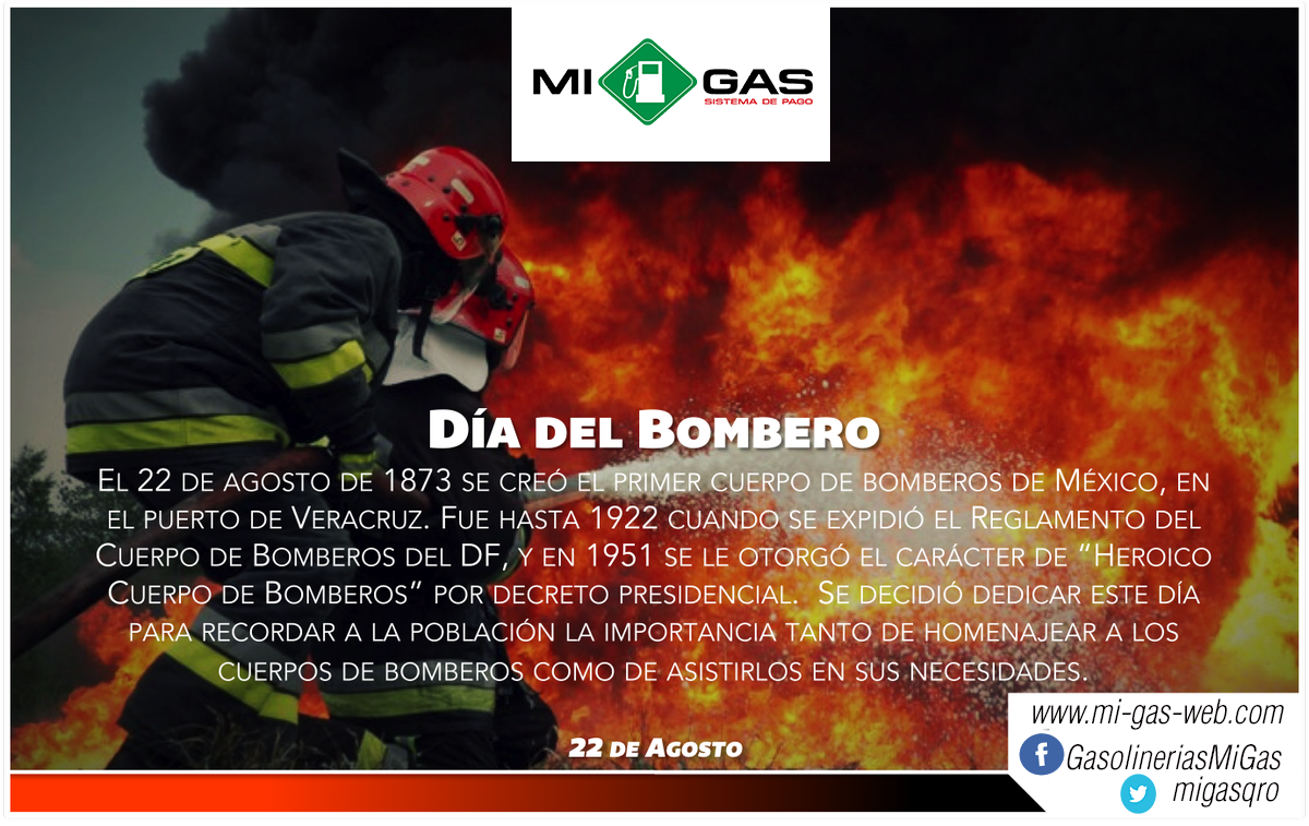 MiGasQro's tweet photo. 22 de Agosto Día del #Bombero #MIGAS Reconoce a todos los héroes anónimos por su compromiso con la sociedad https://t.co/L1zkJvdTwy