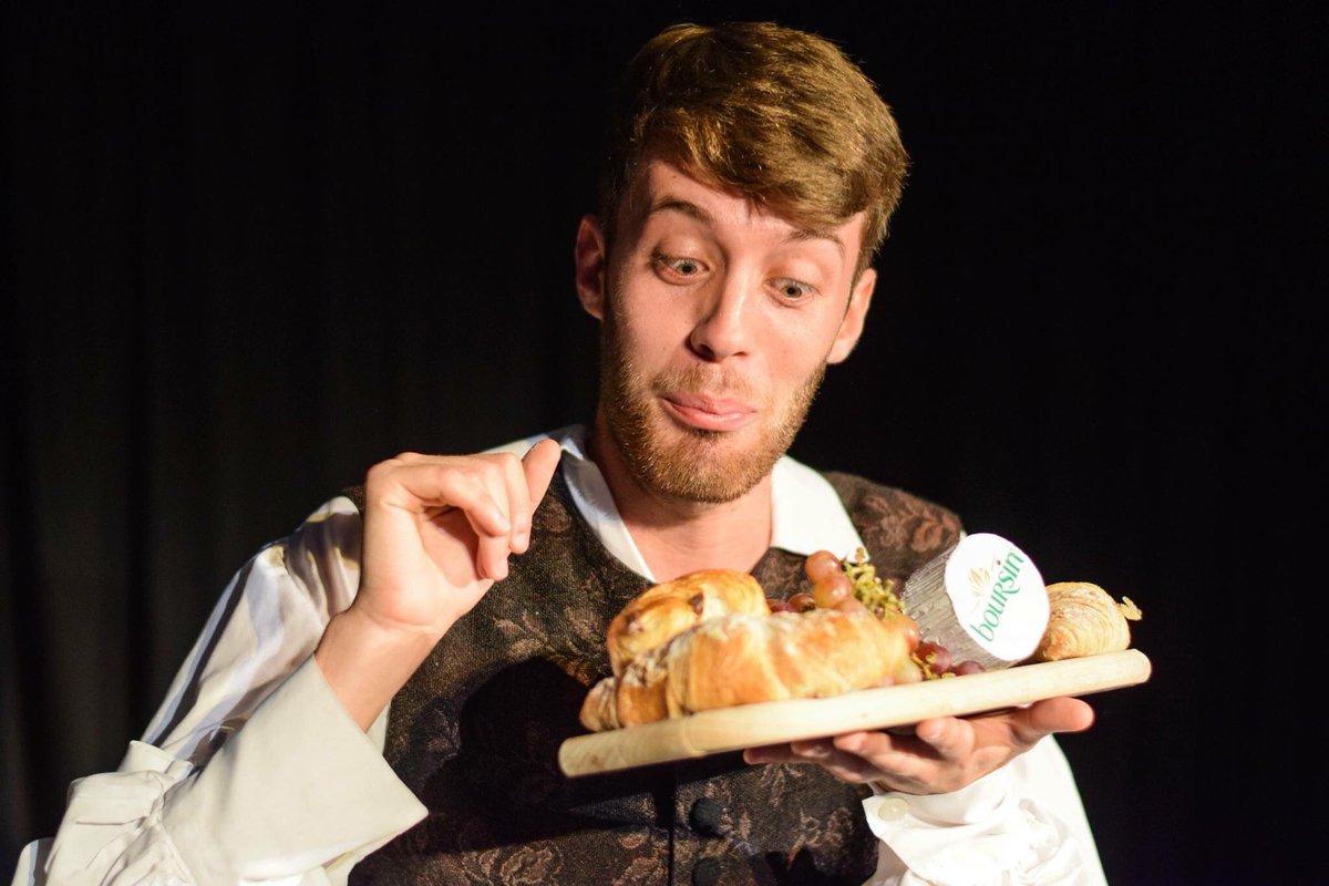DeliciousTheatr's tweet photo. Five-star rated comedy 'The Best Play Ever' @theSpaceUK (North Bridge) at 10.05pm tonight until Saturday!!! https://t.co/f8X37nW3Ig