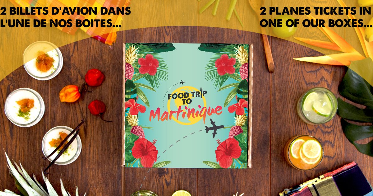 FoodTripTo's tweet photo. Wait what???
https://t.co/xEL38HHP61
#foodtriptomartinique #newbox #contest #whereisyourpassport #GoldenTicket #discoverMartinique https://t.co/qi5974M4zF