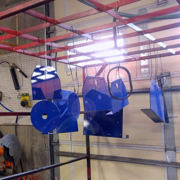 SDRobots's tweet photo. Freshly painted parts for an inspection robot. https://t.co/VHFS6gxqMg #inspectionRobots #inspection #crawlSpaceInspection #ductInspection https://t.co/Ck7WsCgJvk