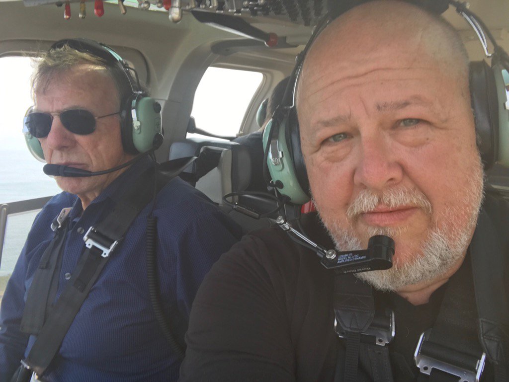 PaulKinsman's tweet photo. Capt. Gerard Hartery got it all under control. #2500ft #UniversalHelicopter https://t.co/zLmQXlKrYv