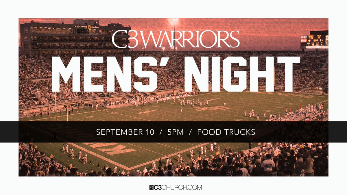hopefrontchurch's tweet photo. Join us for a powerful night together for Men’s Night. Inspiring worship with Liberty Worship Collective, dynamic teaching, and food trucks! https://t.co/pSfnVl6blo