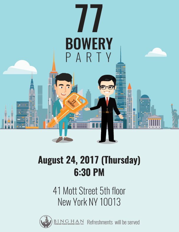 BHginseng's tweet photo. We are getting keys to our new office! Come celebrate with us 🎉 https://t.co/dyocLTiFv6