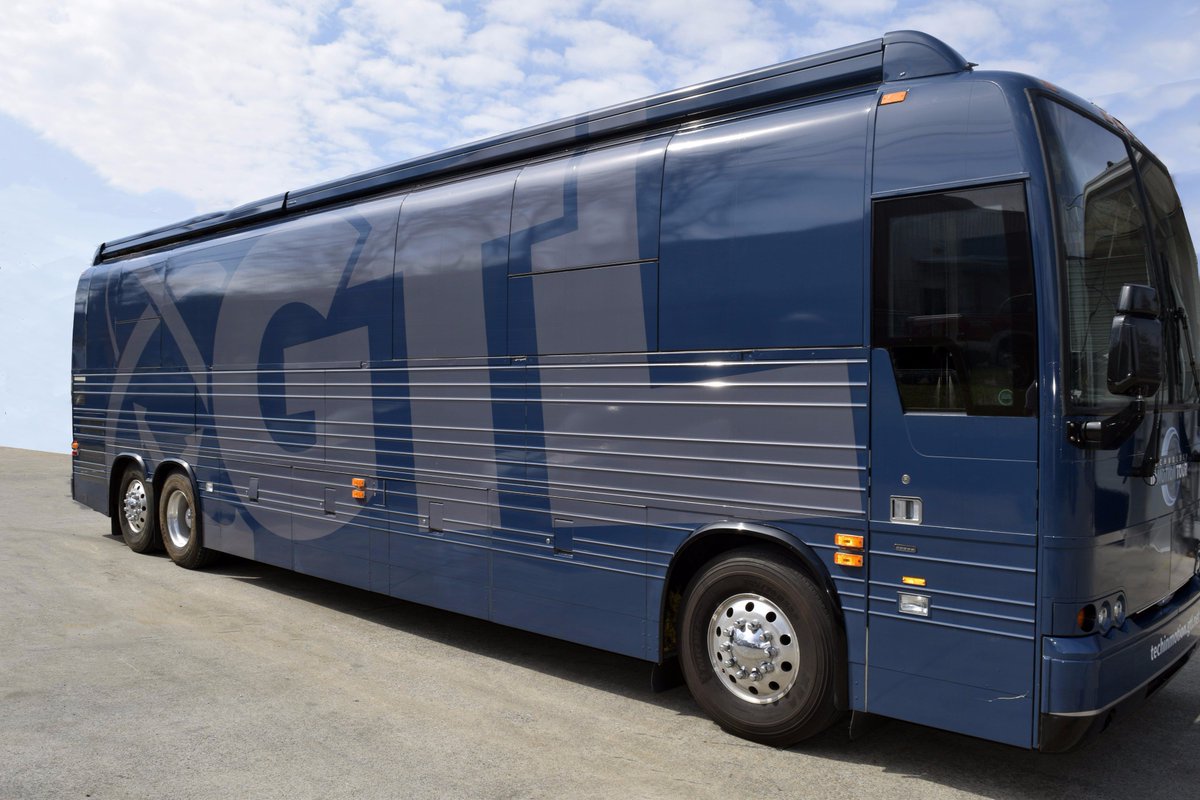 ViaPathTech's tweet photo. In the first two days of @ACAinfo #ACACoC147 Conference, about 270 attendees stepped aboard our #GTLTechTour Technology in Motion #TIM Bus! https://t.co/WVpUEsEYZj