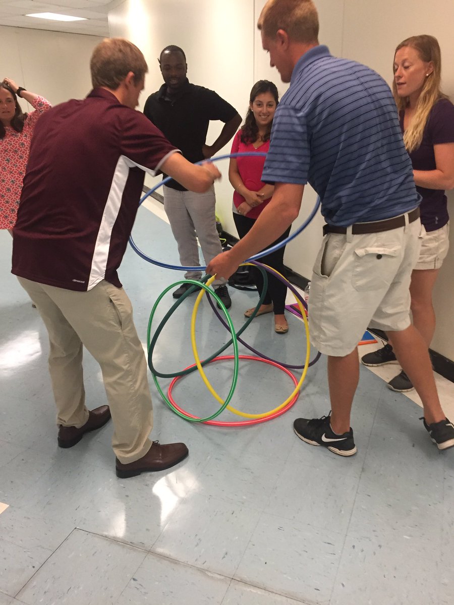 klugPEresource's tweet photo. What a great group of new #physed Ts! Looking forward to a great school year! #NTO2017 #AACPSAwesome @AACPSHPED https://t.co/0yJmnNT1kJ