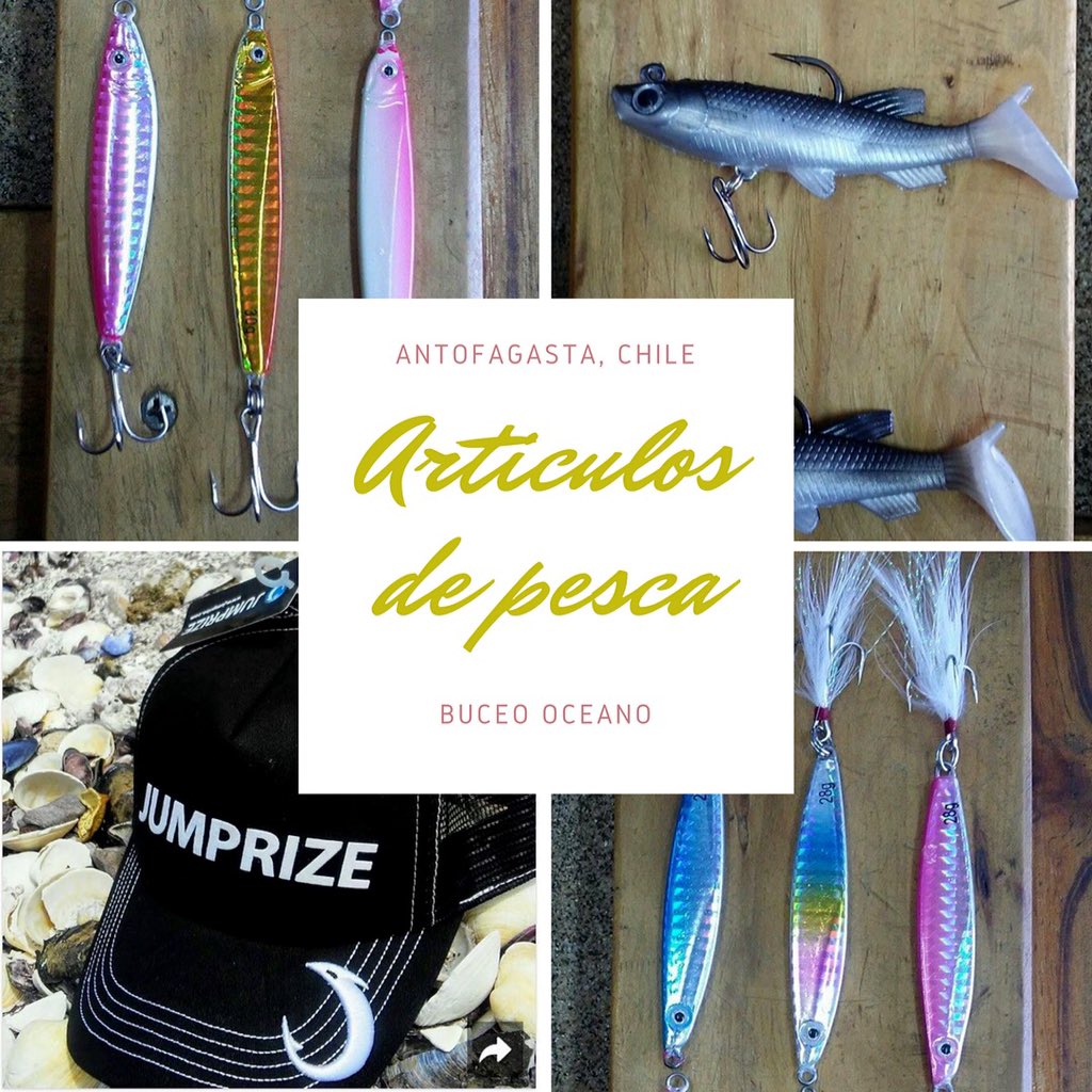 BuceoOceano's tweet photo. Puedes encontrar variados productos de #pesca en nuestro local #multifilamento #cañas y más! 🐟
📍Local 11, #Balneariomunicipal 
#Antofagasta https://t.co/t2XBL6J8UW