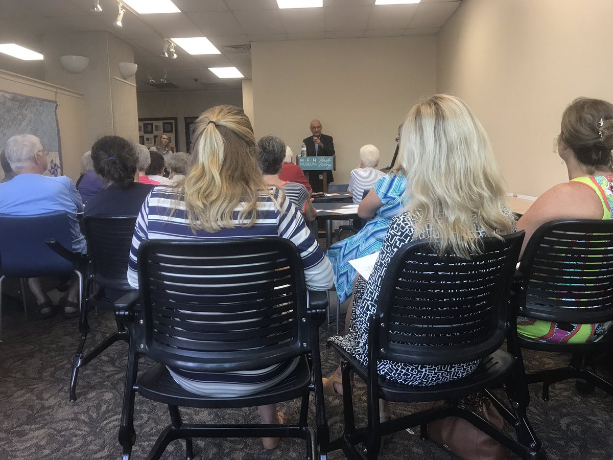 morg_szymanski's tweet photo. Packed house for this week's History at High Noon (every 4th Tuesday from 12-1245)! @mfhtweet https://t.co/auDYASSoBp