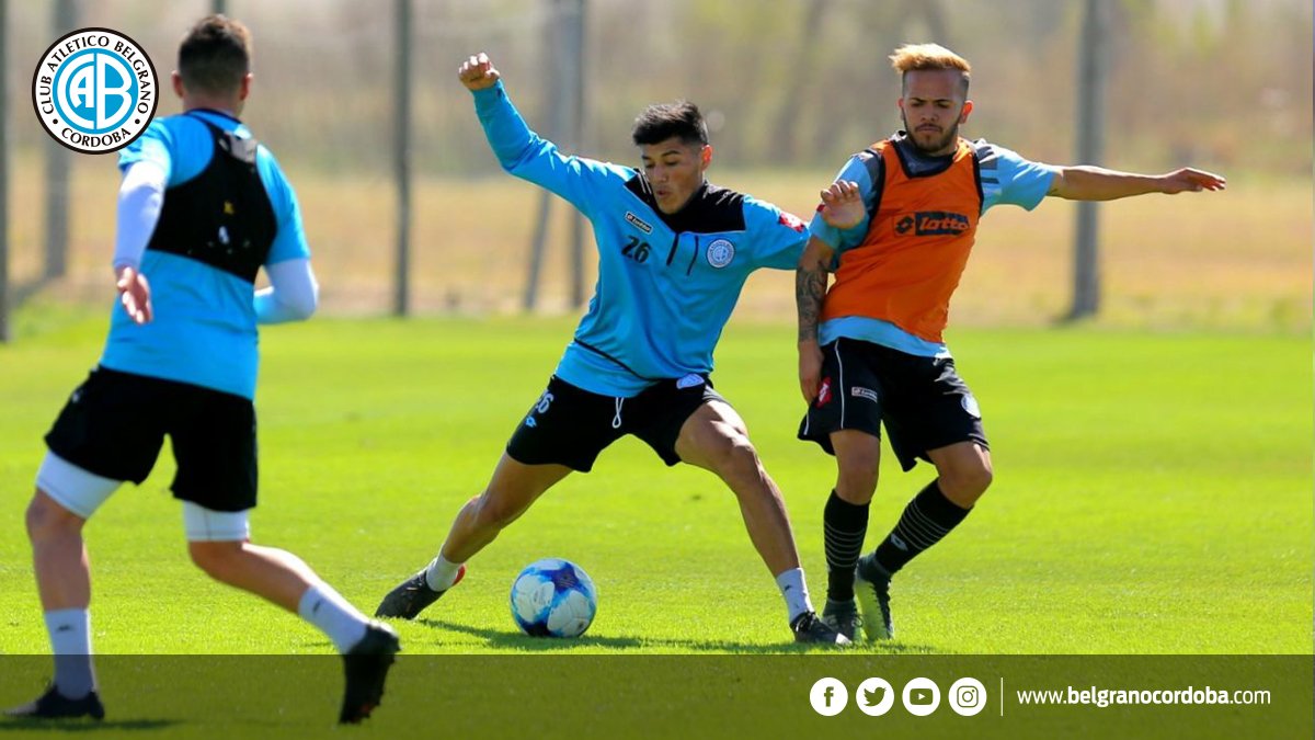 Belgrano's tweet photo. #PretemporadaBelgrano | El delantero Leonardo Sequeira ya entrena junto al plantel de #Belgrano. 
🔵⚫️🔵 https://t.co/8kJuWW7Qdz