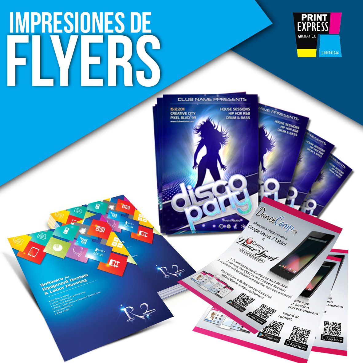 PrintexpressG's tweet photo. ¿Necesitas imprimir Flyers? Print Express es el lugar perfecto para ti ¡te esperamos! https://t.co/LFtTgoqYOW