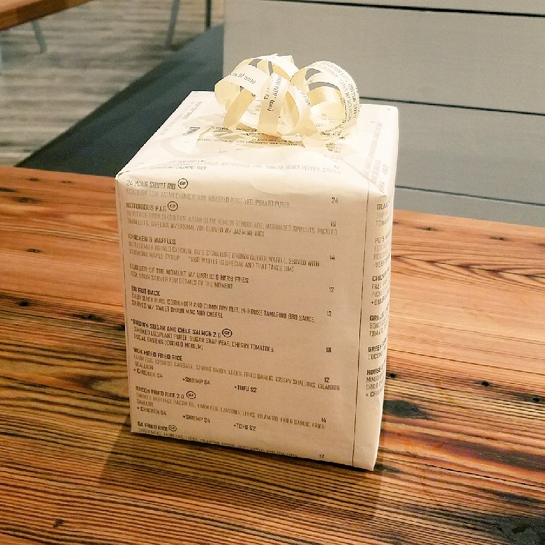 BaBellies's tweet photo. #AllThingsTrivia tonight with @Chef_Lu_Bu starts at 7:30p at @BaBellies! Come play and you can win this mystery #raffleprize. #BaBellies https://t.co/kxAHIC19rh