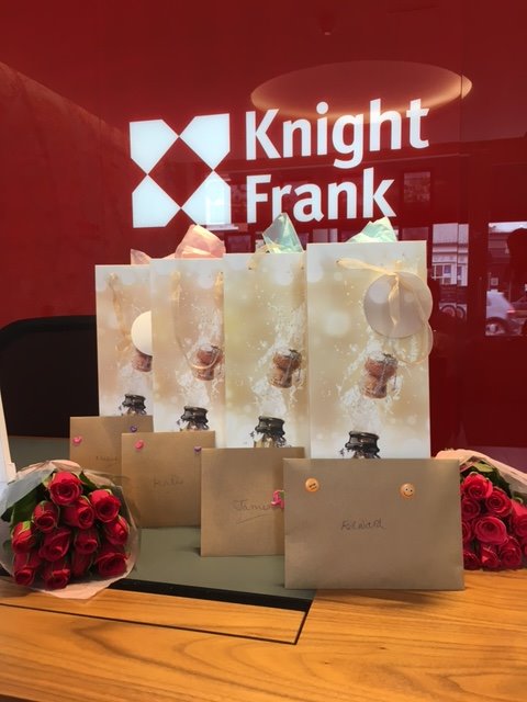 KF_SWLondon's tweet photo. Having a happy client is thanks enough .. but always nice to receive #ThankYou cards and #gifts for the whole team #KFBarnes #happyclient https://t.co/Ns32w0tt1Z