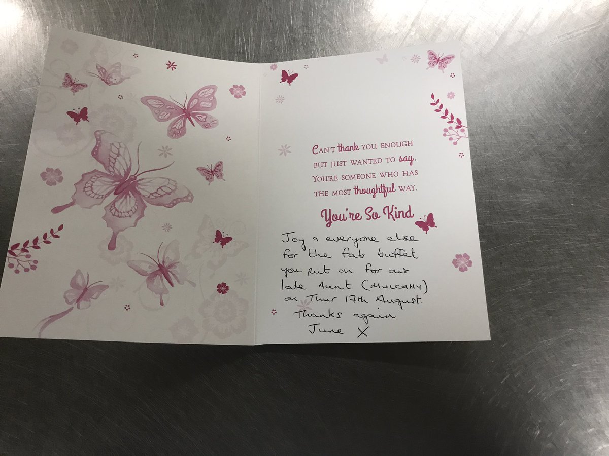 The feeling you get when you know the hard work of you and your team is appreciated , thank-you it means a lot