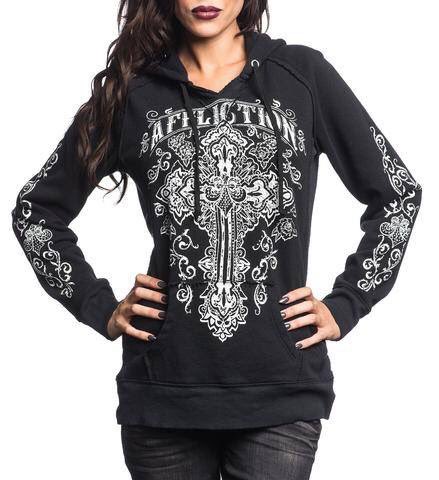 Affliction1973's tweet photo. Ladies, keep warm throughout the national cold front in an Affliction Monastery hoodie.

Purchase online: https://t.co/4LmfNeaPQb https://t.co/kW4tEU7MPW