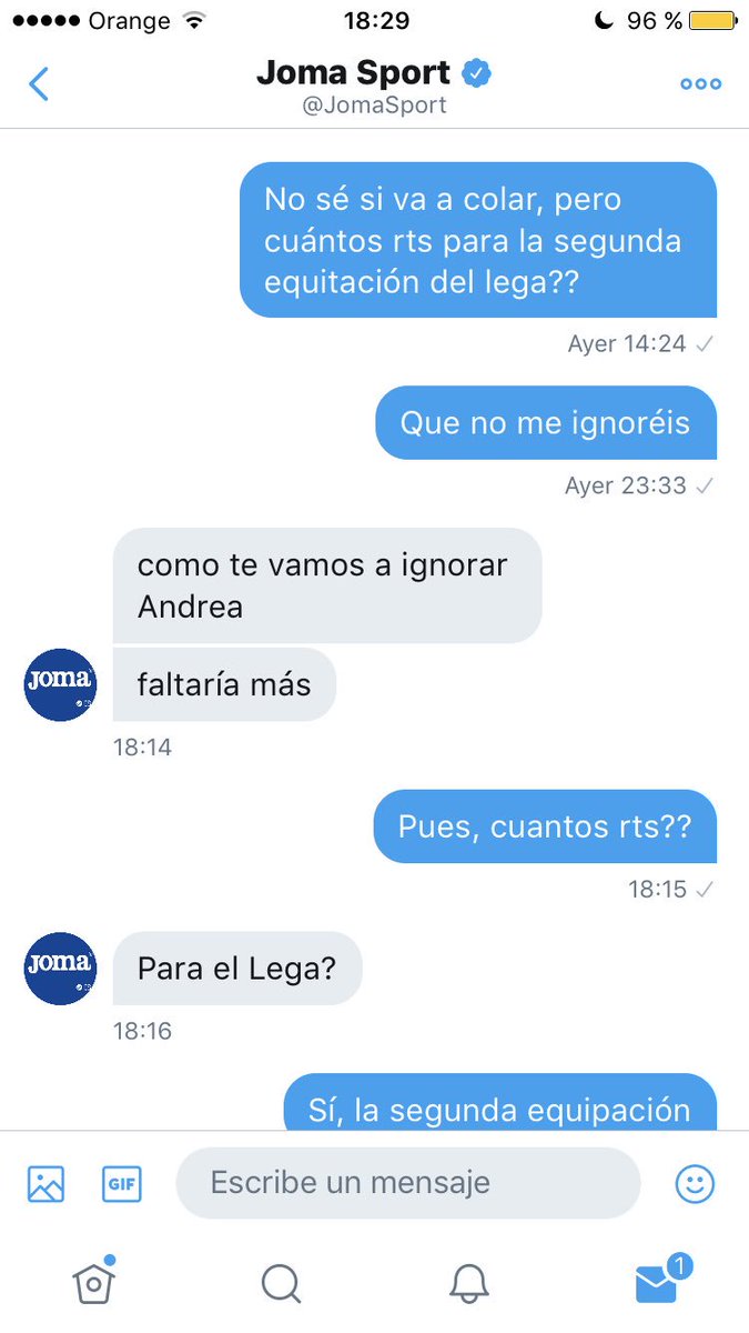zaynreynolds's tweet photo. OS NECESITO

SI ESTE TWIT LLEGA A 3000 RT @JomaSport ME REGALA LA CAMISETA DE LA SEGUNDA EQUPACIÓN DEL LEGA #RetoJOMA

¡TODO RT SE AGRADECE! https://t.co/Do0K9txob9