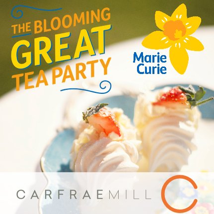 Carfraemill's tweet photo. We've been going for 20 years this year - hurray! Celebrate with us at our Blooming Great Tea Party on 7th Nov ---> https://t.co/3Ps7qIvUCz https://t.co/P4E9YwsDDs