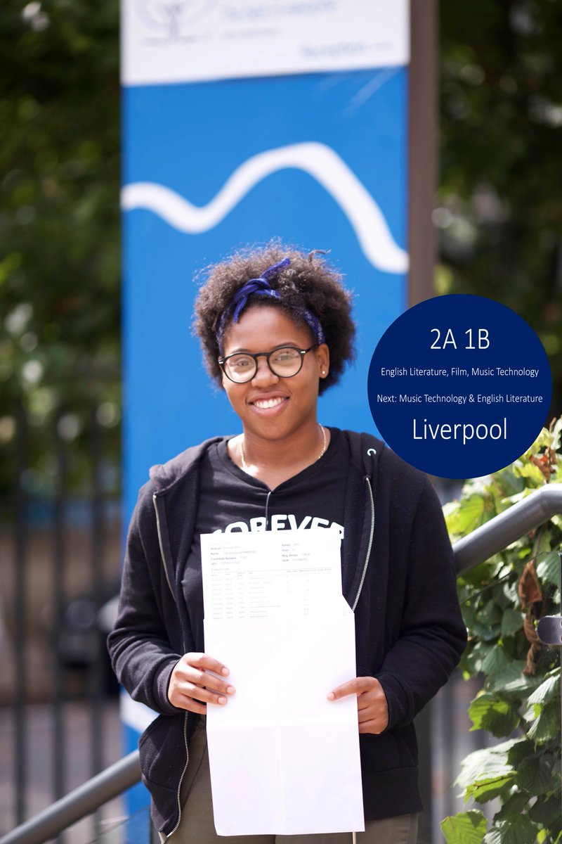 PaddingtonAcad's tweet image. Great set of results Tori 2As 1B &amp;amp; #gointo @LivUni to study MusicTechnology &amp;amp; EnglishLiterature #Alevels2017 #goingtouni #LivUniFoundMyPlace