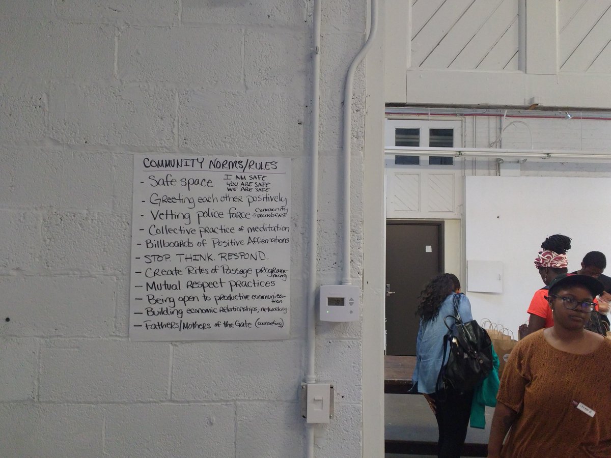 A glimpse at what we're working on at our Sankofa City Summer School. What would you add / remove from this list?