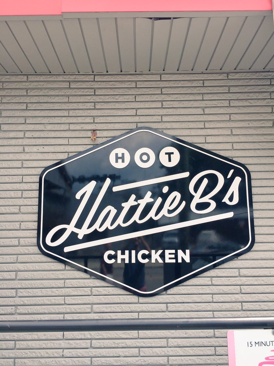 Fueling up to start setting up for #sbc2017 Thanks to <a href="/HattieBs/">Hattie B's Hot Chicken</a> #ShutTheCluckUp