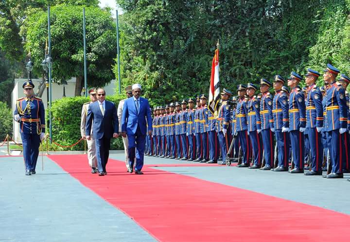 M_Farmaajo's tweet photo. Arrived back in the country after successful State Visit to Egypt. #EgyptStateVisit #Partnership https://t.co/SMhnfyRcUm