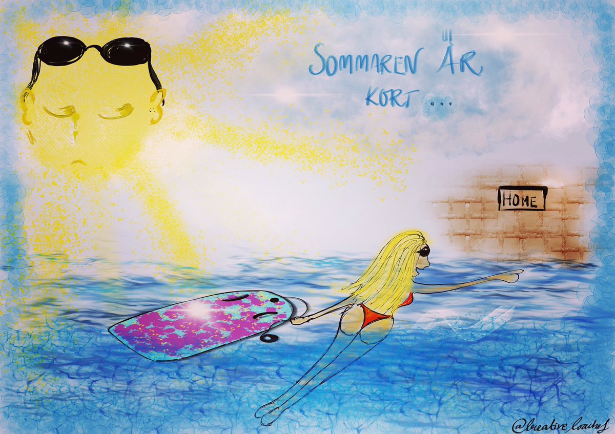 Ledin ska visst alltid få rätt 🤔 #sommarenärkort #creativecoaches