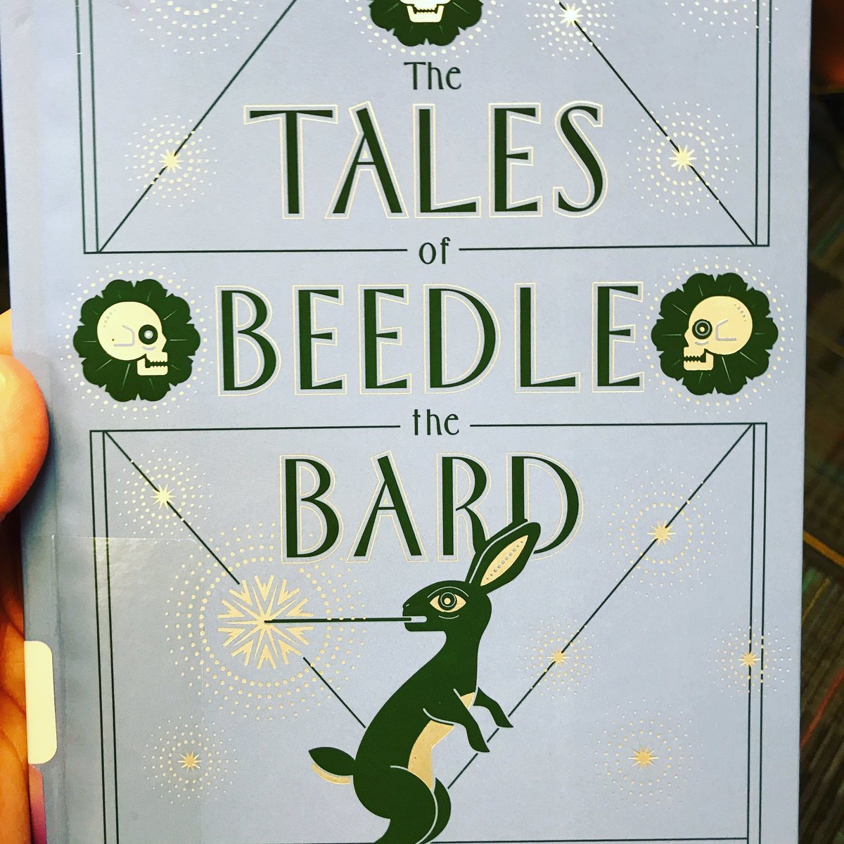 mrscoxslibrary's tweet photo. I love this new cover. #drmslib #harrypotter #mslibrariansrock https://t.co/tdV0yj2Aig