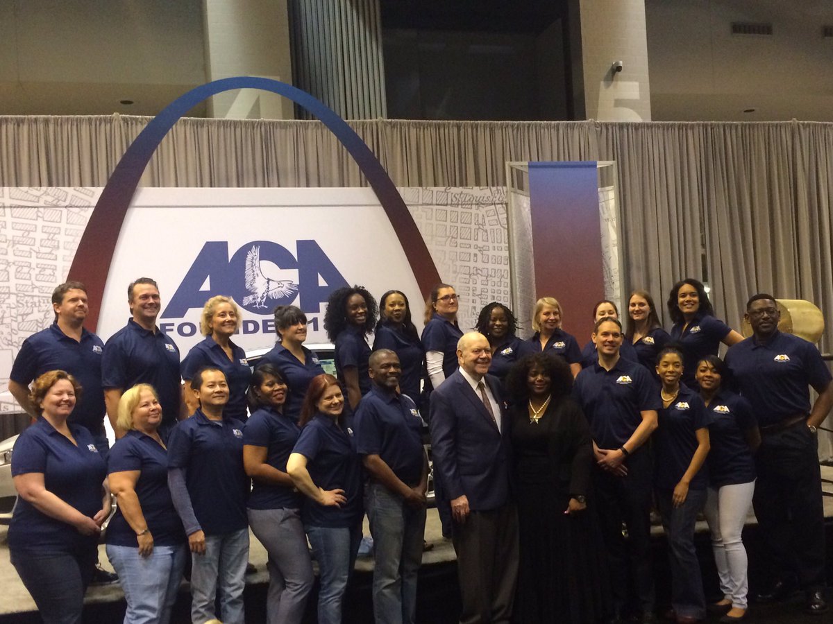 ACAinfo's tweet photo. ACA President Lannette Linthicum with the ACA staff for the 147th Congress of Correction. #ACACoC147 https://t.co/wpWSIOhmc3