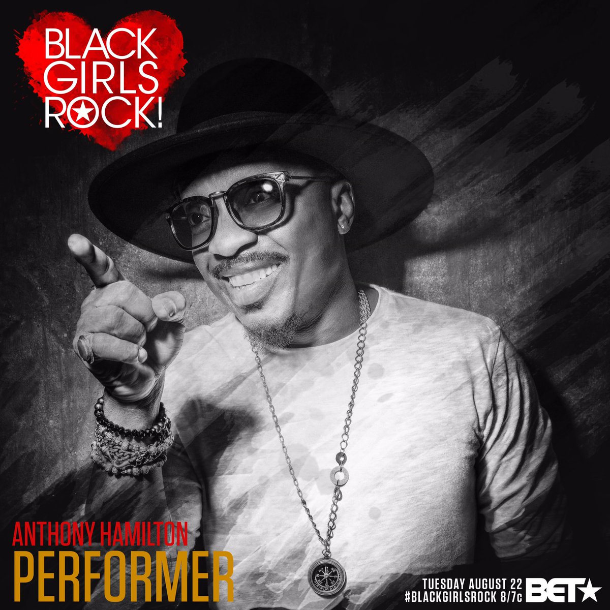 Catch my performance TONIGHT on <a href="/BLACKGIRLSROCK/">BLACK GIRLS ROCK!</a> , on <a href="/BET/">BET</a> at 8/7C.