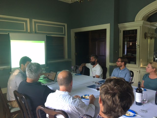 Process2Wine_NA's tweet photo. Earlier this month we have launch #process2wine in USA in #napavalley Thank you for coming at our Kick Off at Monticello Winery! https://t.co/UQrdxOhXn4