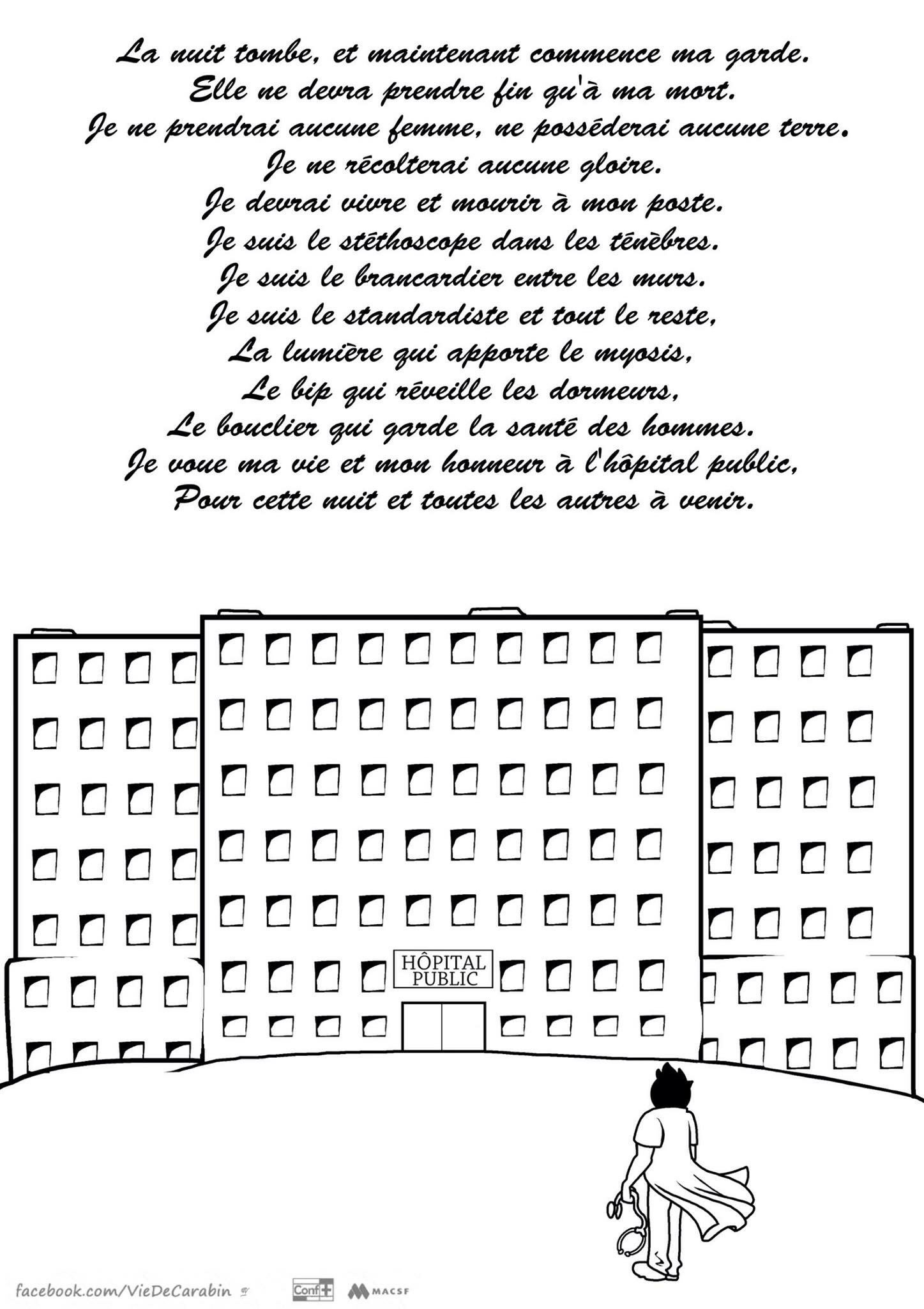 garde de nuit medecine