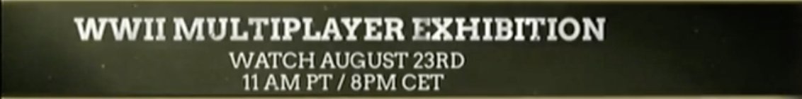charlieINTEL's tweet photo. Tomorrow at 11AM PT: Call of Duty: WWII MP Exhibition match with Pro Players. https://t.co/zYtyLGNGLF