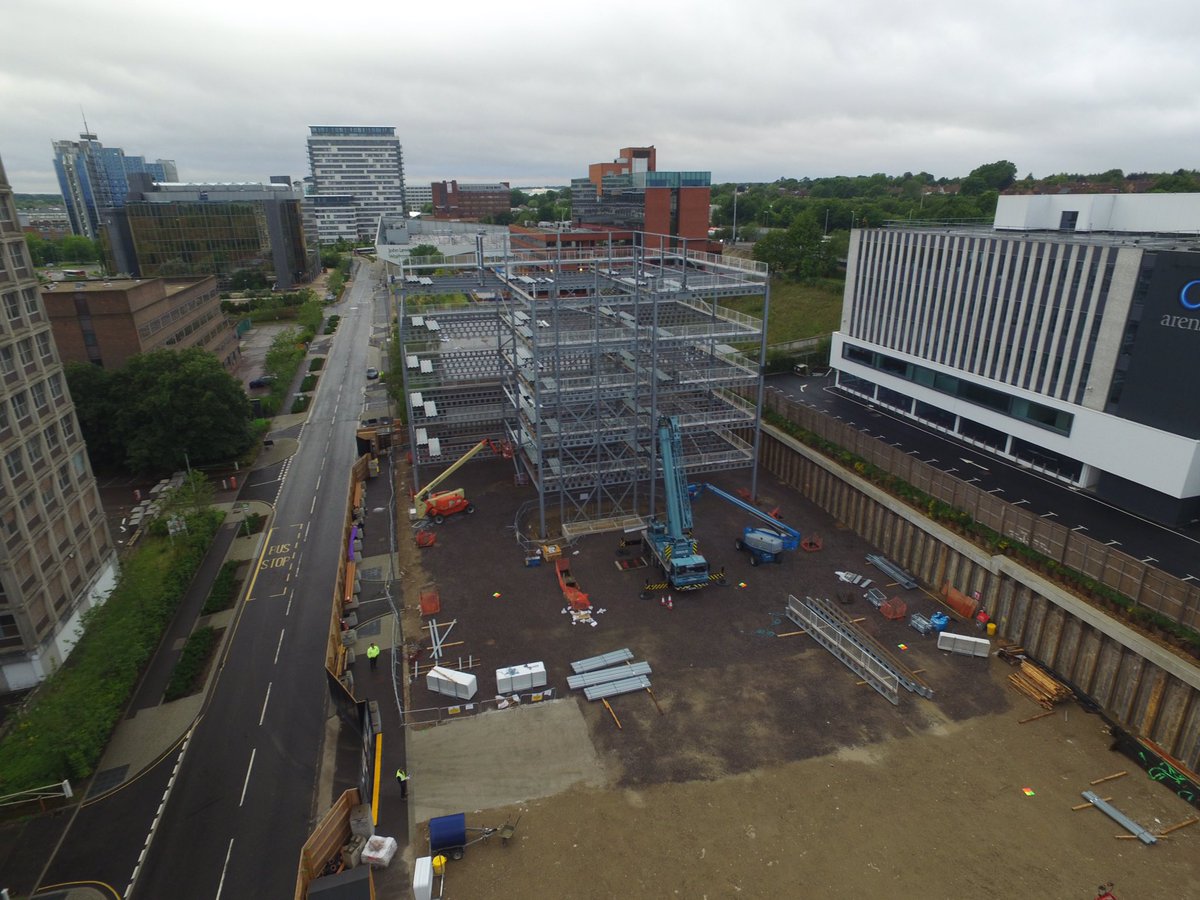 bandkbuild's tweet photo. Latest pictures from the #florencebuilding in #Basingstoke for #abstractsecurities Designed by #atchitect @tpbennettllp eng @Cundall_Global https://t.co/Fr6zWhfaEp