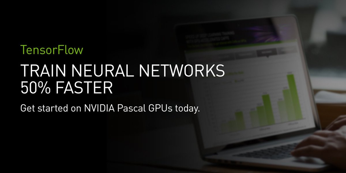 NVIDIAAIInfra's tweet photo. Learn how @TensorFlow on #GPUs will fulfill all your #deeplearning needs. Get started today. #GPUAccApps https://t.co/RHQXvaBPCL https://t.co/5DjzUu5kAb