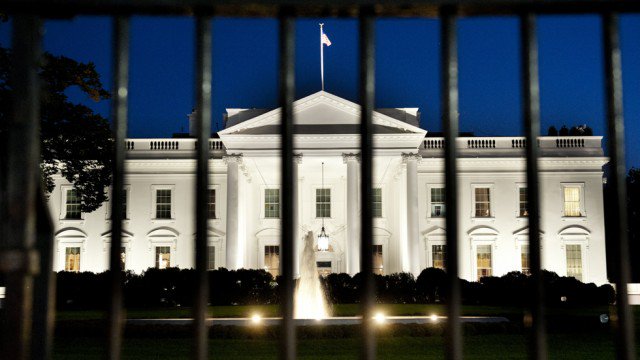 thehill's tweet photo. #BREAKING: White House placed on apparent lockdown after Trump leaves for Arizona https://t.co/DQUExWZYO6 https://t.co/RIl3YhWpHs