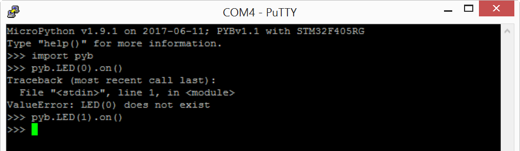 DidierStevens's tweet image. I thought this was made for hackers ;-) #MicroPython #PyBoard #HackersCountFrom0